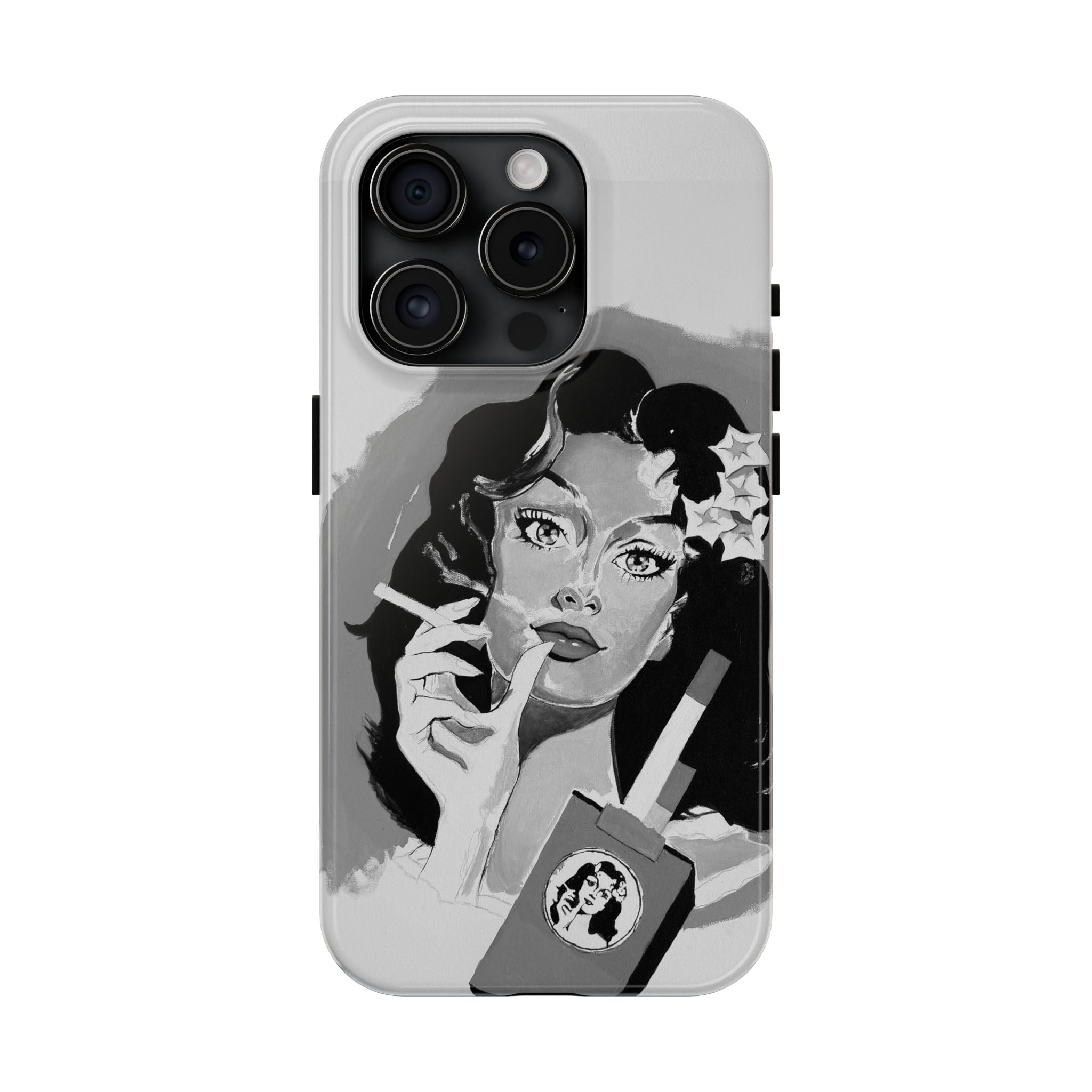 "Cig Girl" B&W Case